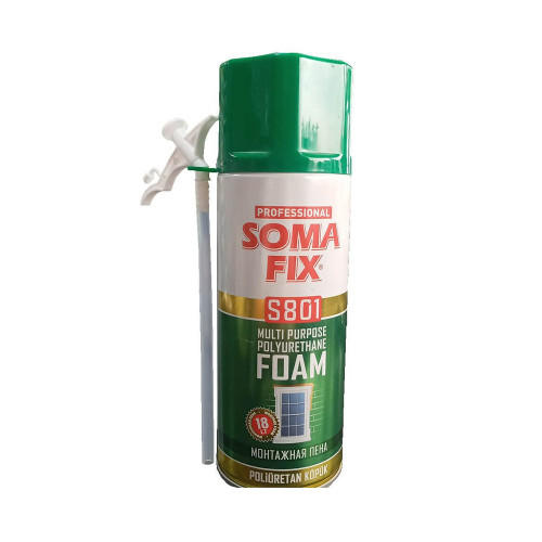 فوم درزگیر پلی ارتان 300میلی لیتر سومافیکس S801
