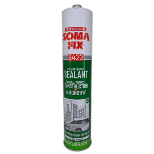 چسب پلی اورتان سوسیسی مشکی 280 میلی لیتر سومافیکس S422
