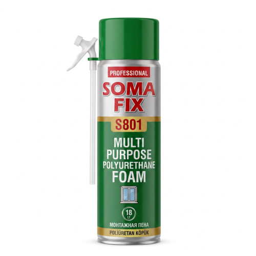 فوم درزگیر پلی ارتان 300میلی لیتر سومافیکس S801